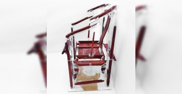 亚克力工艺品——红木椅子拆分展示架2